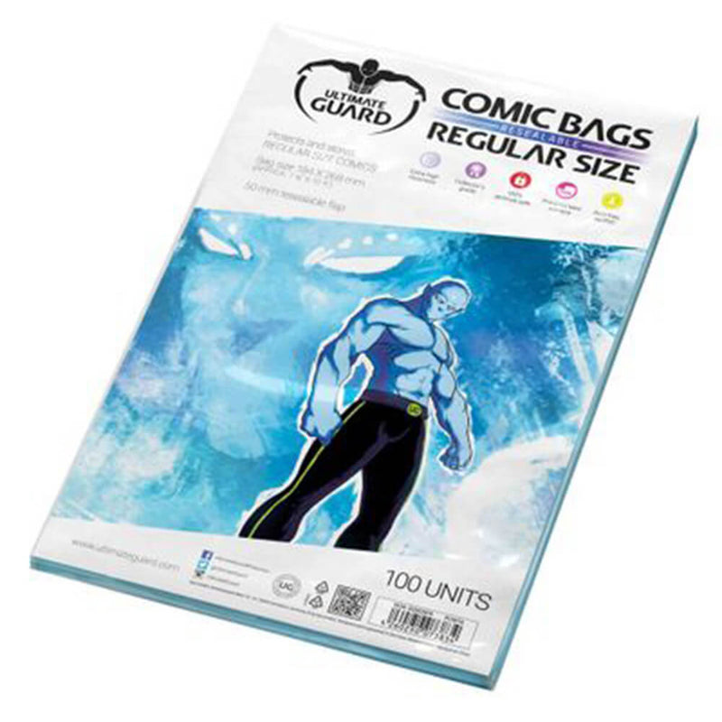 Ultimate Guard Comic Sacs refermables 100pk