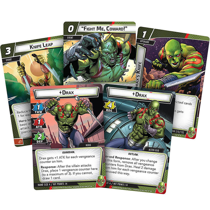 Jeu de cartes vivant Marvel Champions