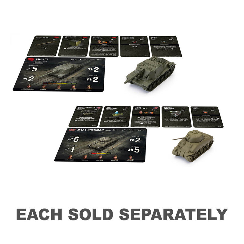 World of Tanks Miniatures Game Wave 5