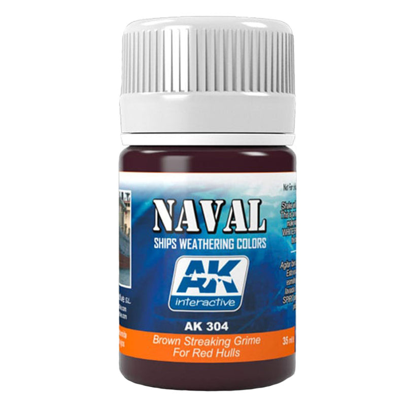  Color de rayas de barco naval interactivo AK 35 ml