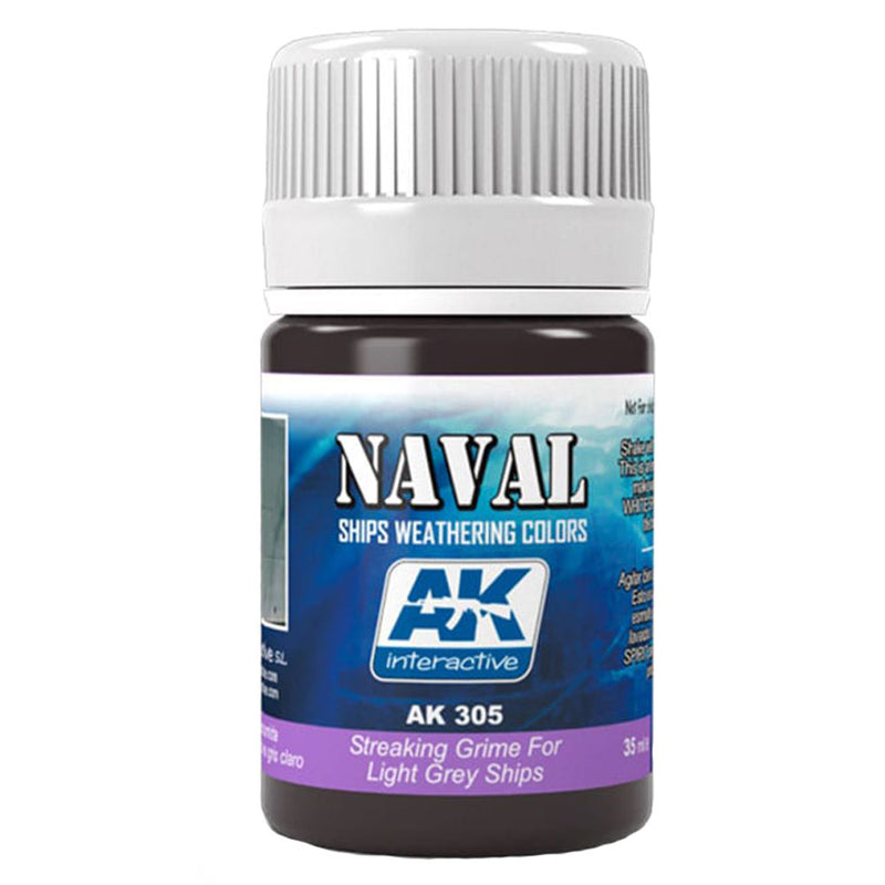  Color de rayas de barco naval interactivo AK 35 ml