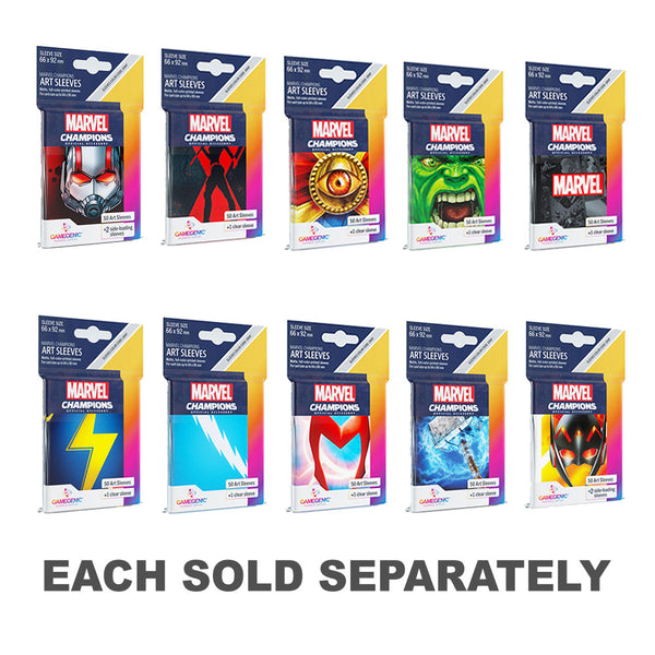 Gamegenic Marvel Champions Art Sleeves