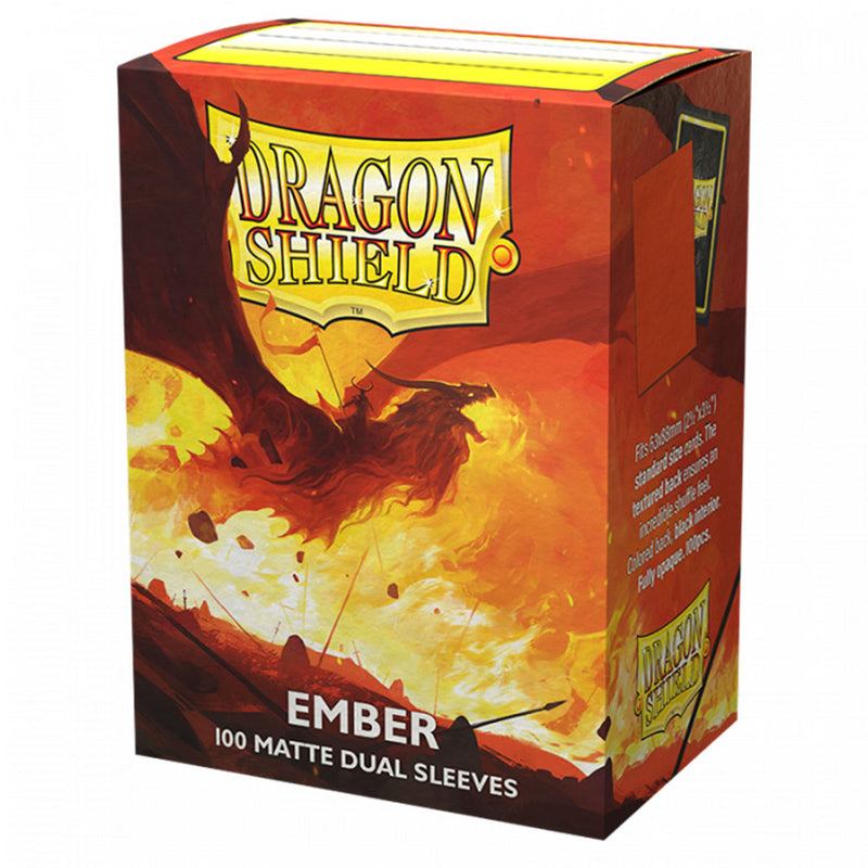  Mangas duales mate estándar Dragon Shield 100 piezas