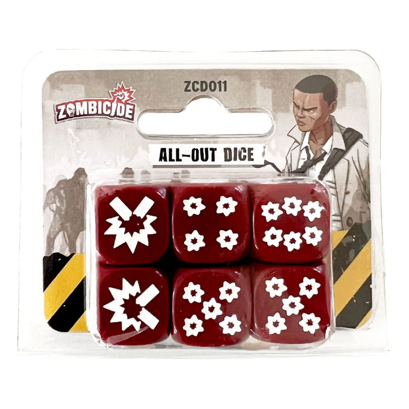  Paquete de dados de Zombicide 2.ª edición