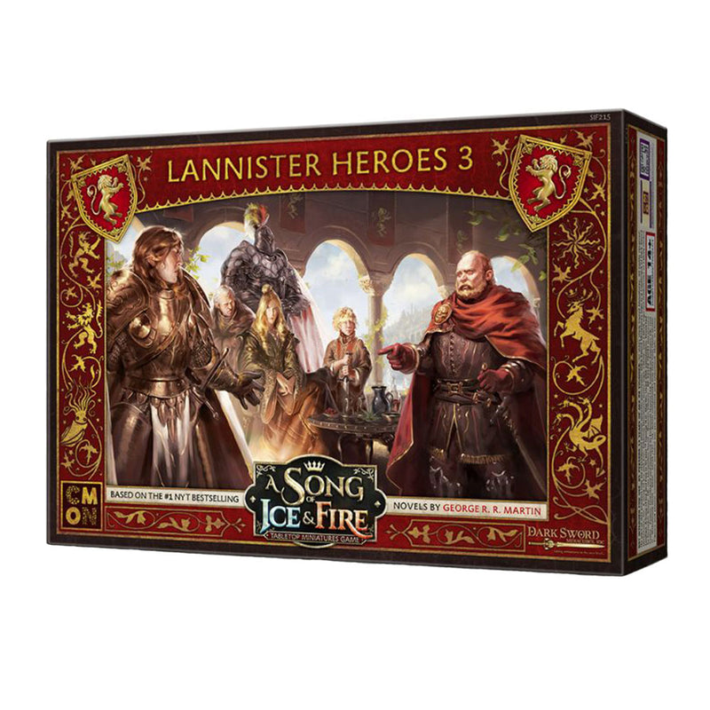  Juego de minifiguras de Lannister de Canción de hielo y fuego