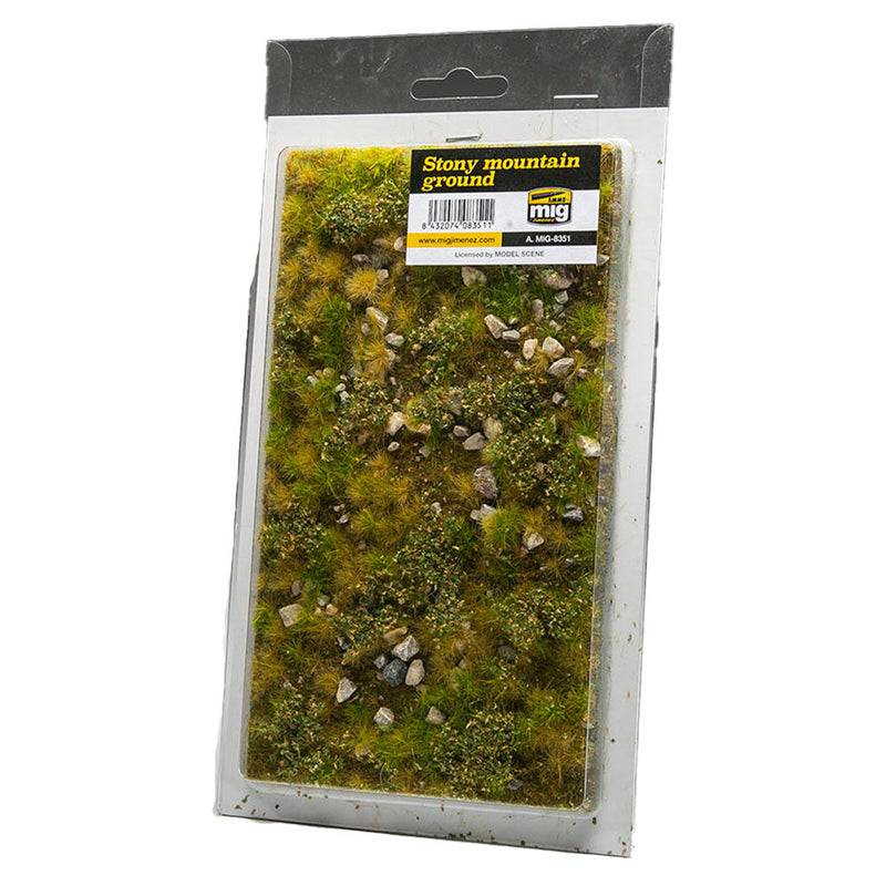  Ammo by MIG Dioramas Stony Mountain Grass Mat