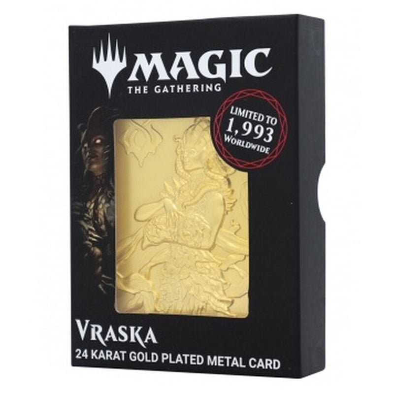  Colección Magic The Gathering de metal dorado