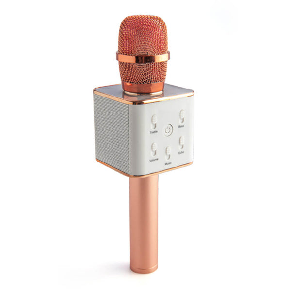 Rose Gold Wireless Karaoke Microphone