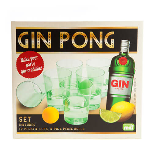 Gin Pong Drinking Game