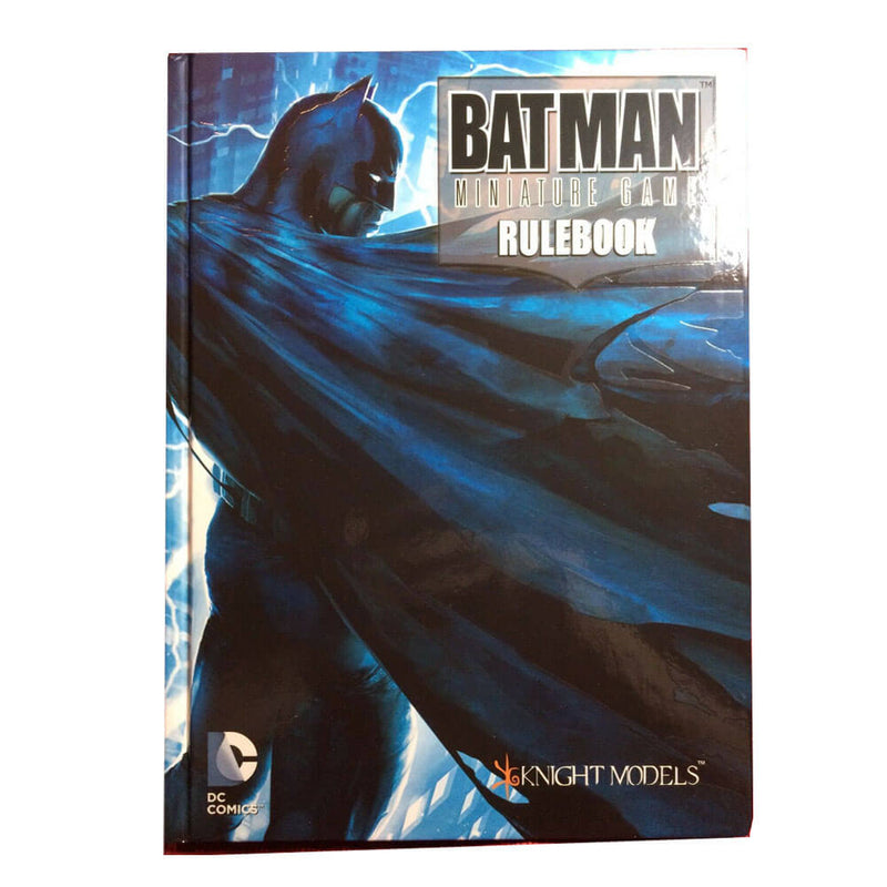 Livre de règles du jeu miniature Batman