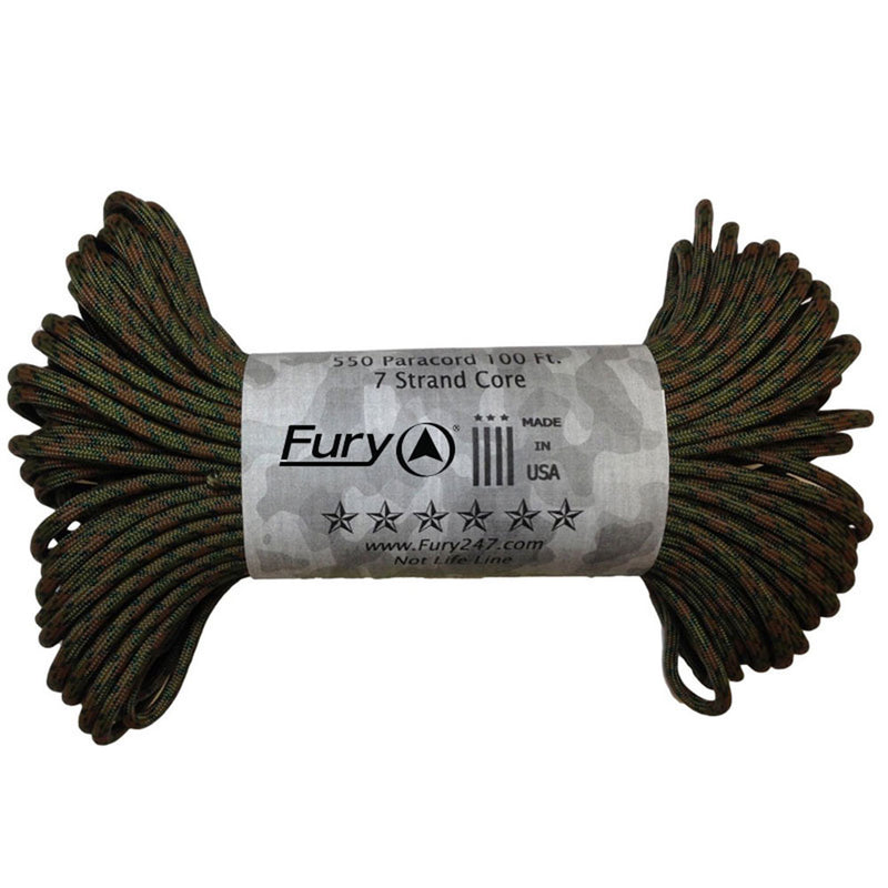  Paracord Fury Serie Camuflaje 30m