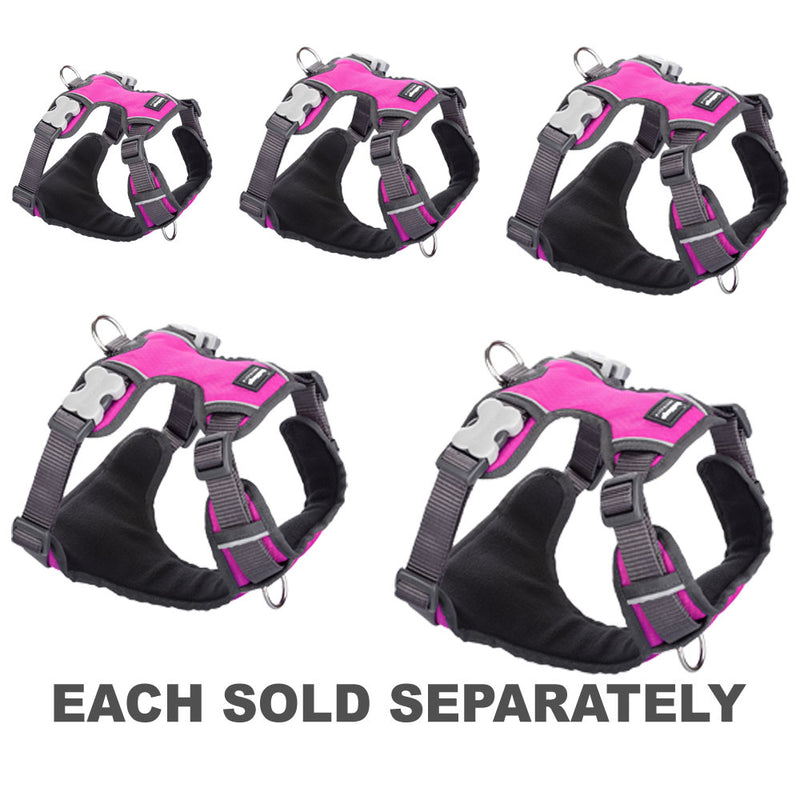 Padded Harness (Hot Pink)