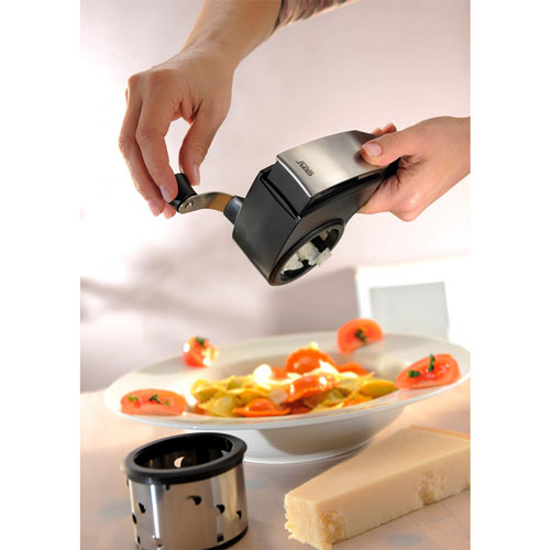 Gefu Pecorino Rotary Grater (Black)