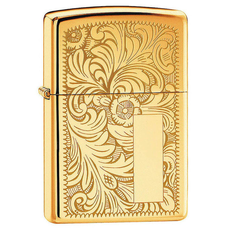 Encendedor Zippo veneciano de alto pulido