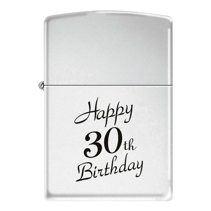  Encendedor Zippo Birthday de cromo de alto brillo