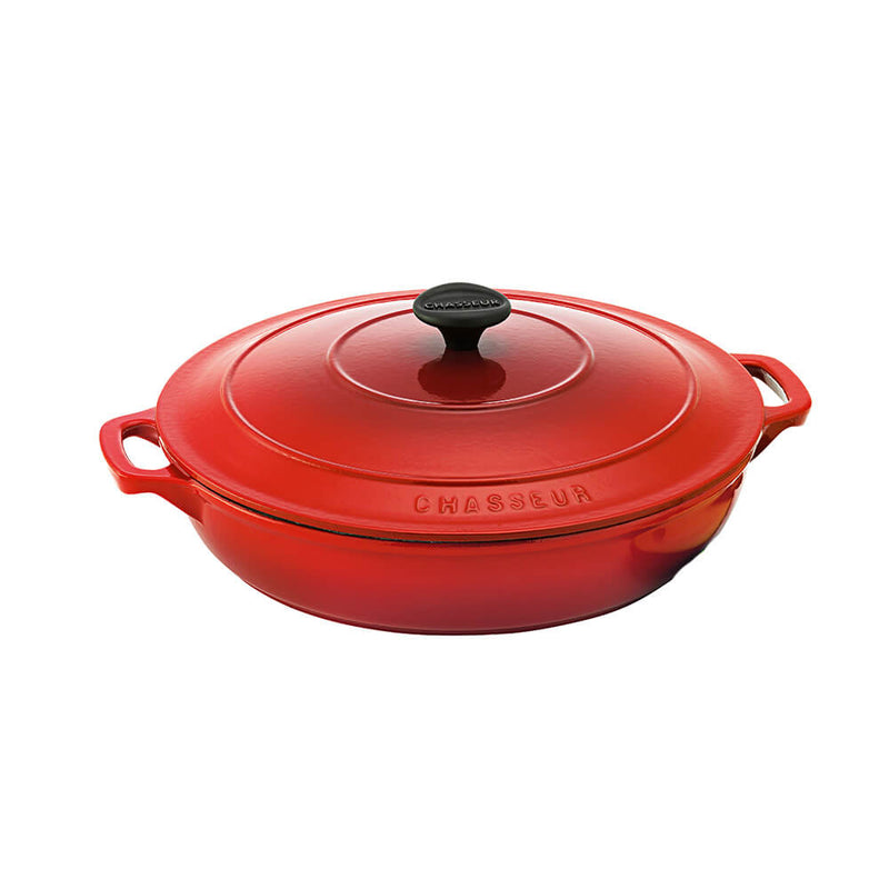 Cocotte ronde basse Chasseur (30 cm/2,5 L)