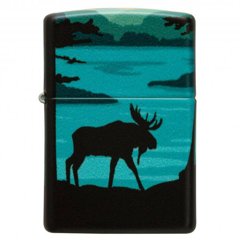  Encendedor Zippo con diseño de paisaje