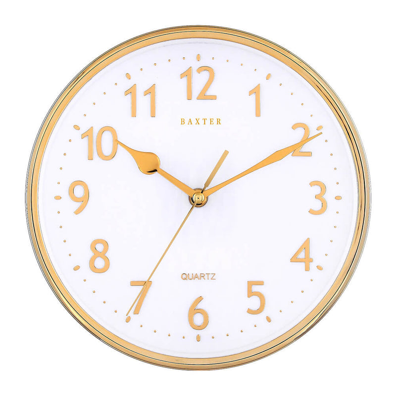 Orologio da parete in lamina 3d Baxter Emory 25 cm