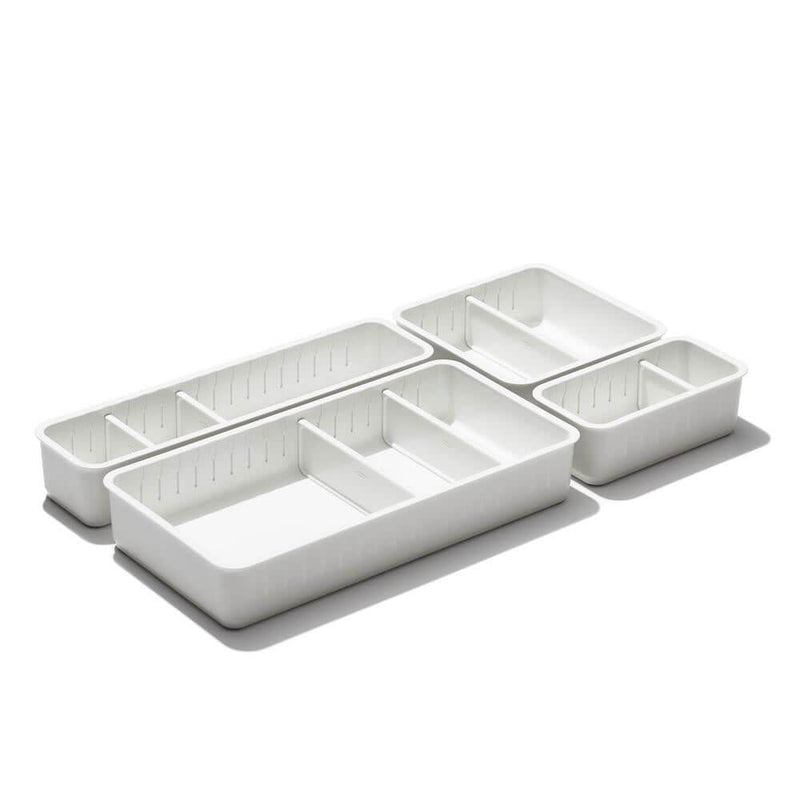 OXO Good Grips Adjustable Drawer Bin Set