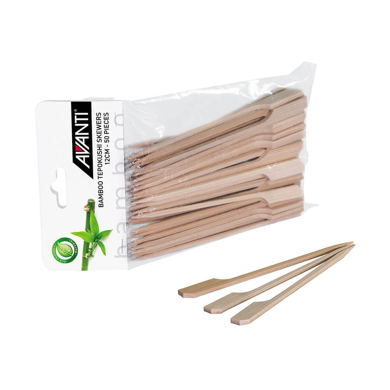  Brochetas Avanti Bamboo Tepokushi (50 unidades/paquete)