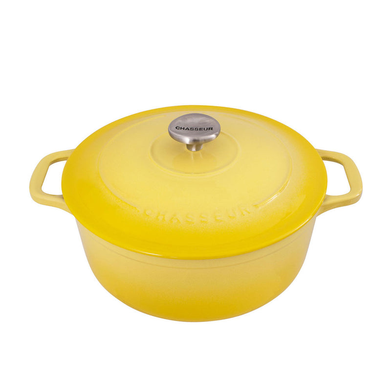 Cocotte Ronde Chasseur (Jaune Citron)