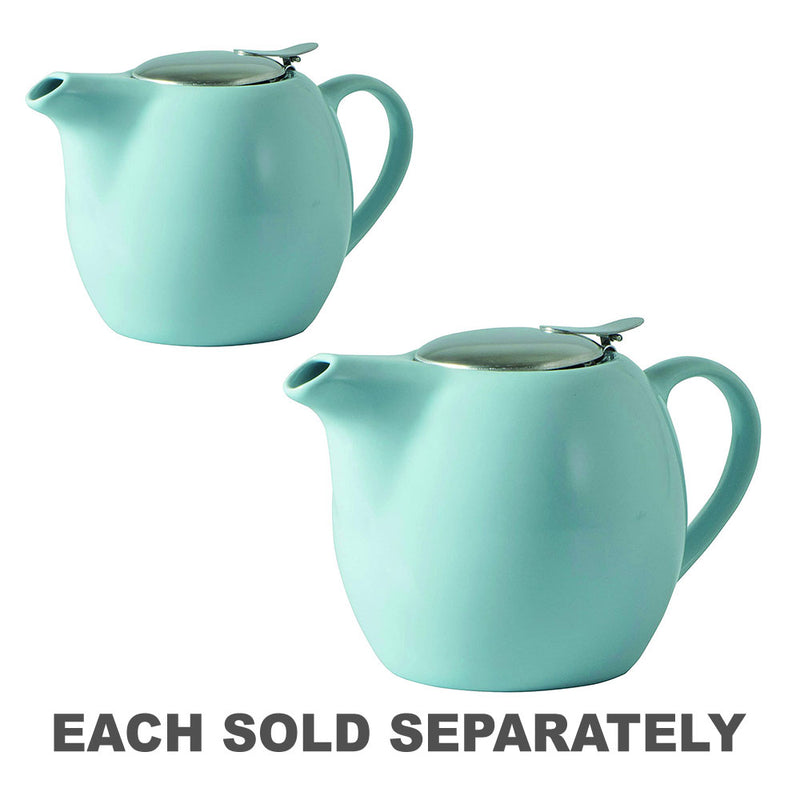 Avanti Camelia Ceramic Teapot (Duck Egg Blue)