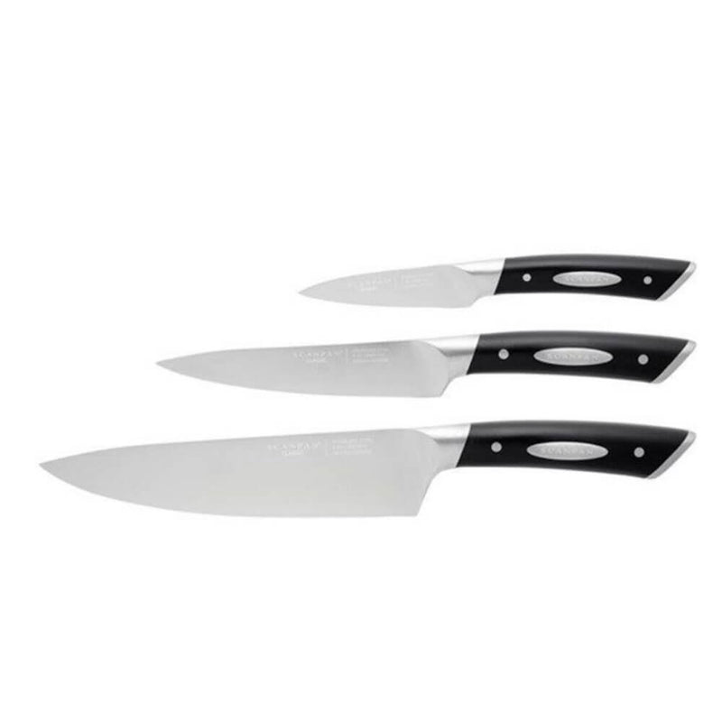  Juego de cuchillos de chef Scanpan Classic (3 piezas)