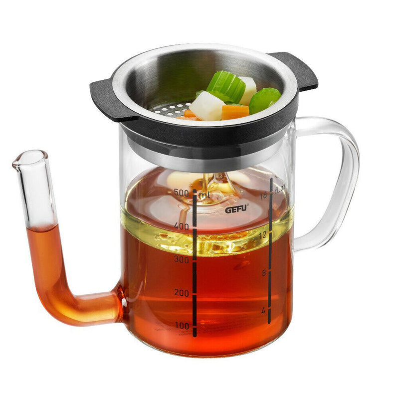 Gefu Fat Separator Jug (Heat-resistant Glass)