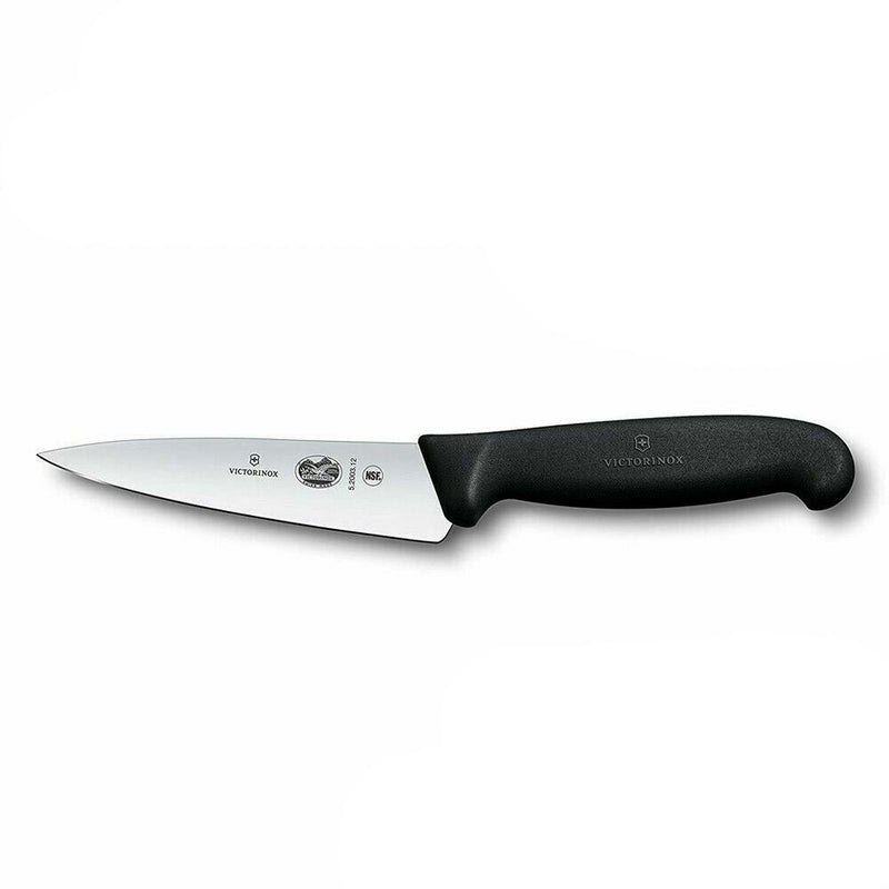 Victorinox Cooks Cuchillo de trinchar Mango Fibrox (Negro)