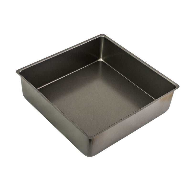 Bakemaster Loose Base Square Deep Cake Pan