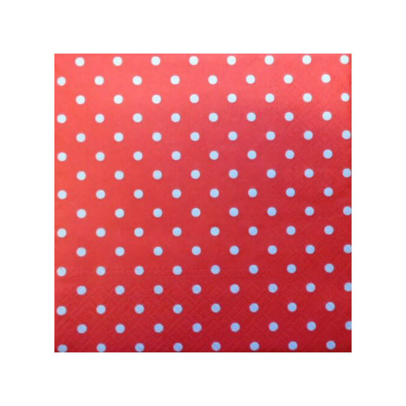 Paw dots pranzo tovagliolo 33 cm (20pk)