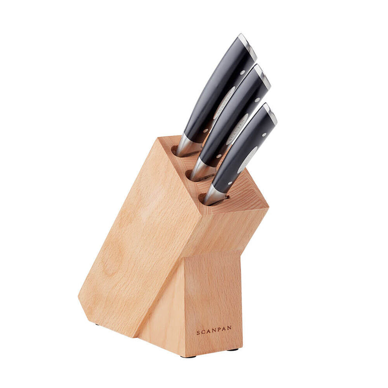 Scanpan Classic Knife Block Set (Beechwood)