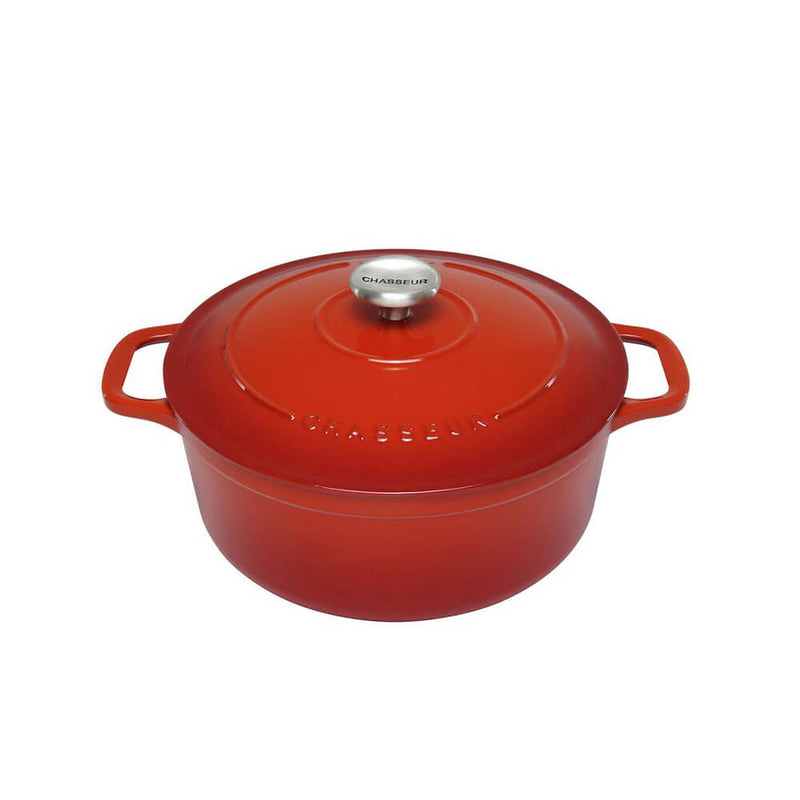 Chasseur Round French Oven (Inferno Red)