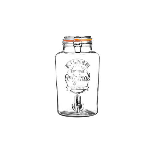 Kilner Clip Top Round Drinks Dispenser