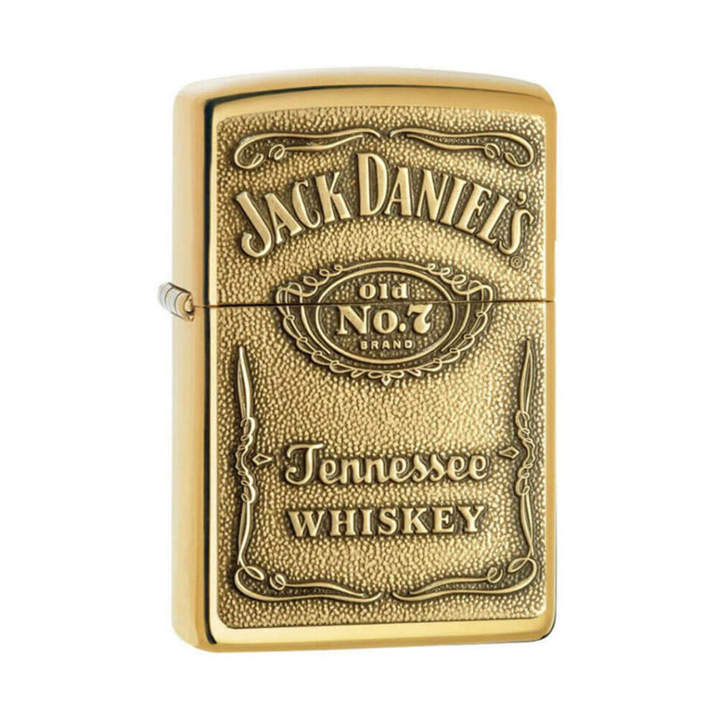  Encendedor Jack Daniels Label Chip High Polish