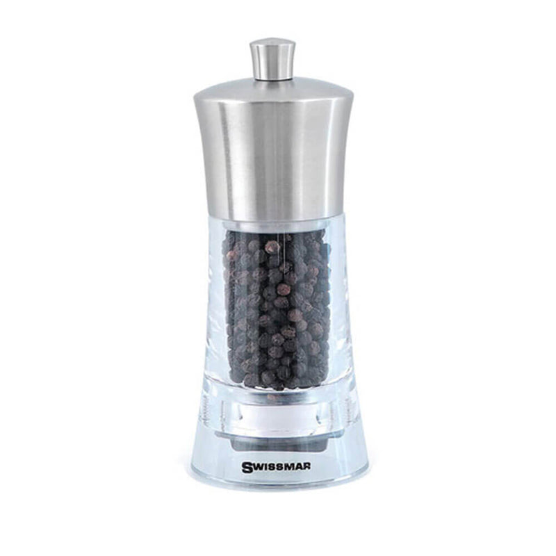 Swissmar Torre Acrylique Top Pepper Mill 15cm