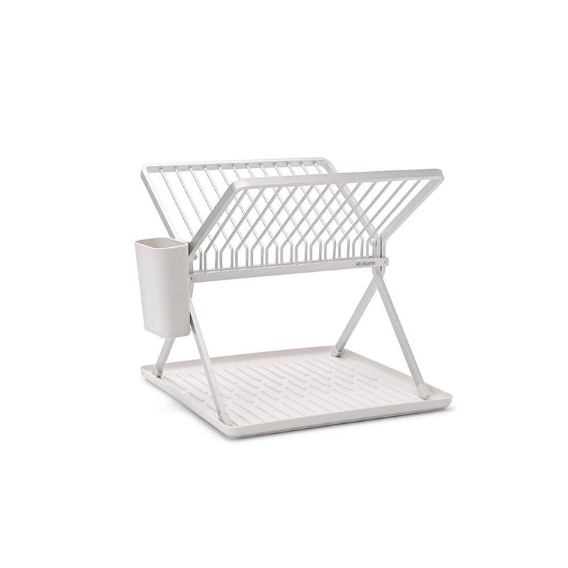 Brabantia Foldable Dish Drying Rack (Light Grey)