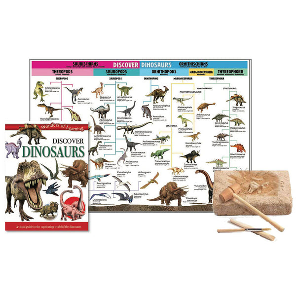 Wonders of Learning Discover Dinosaurs Tin Set