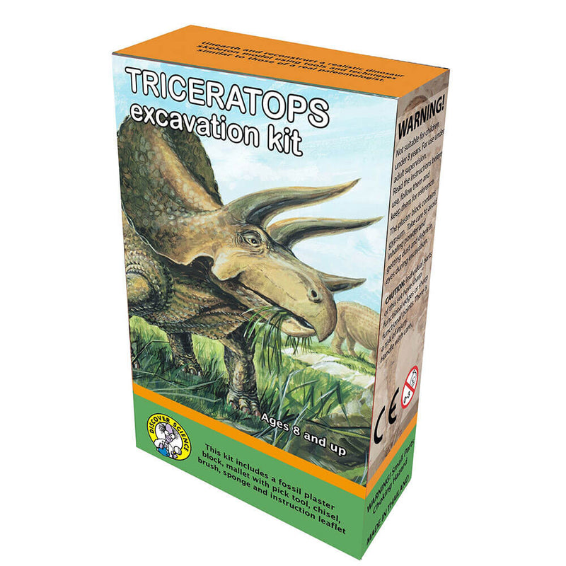 Discover Science Triceratops Excavation Kit