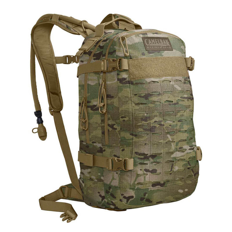  Mochila de hidratación Hawg 3L Military Crux larga