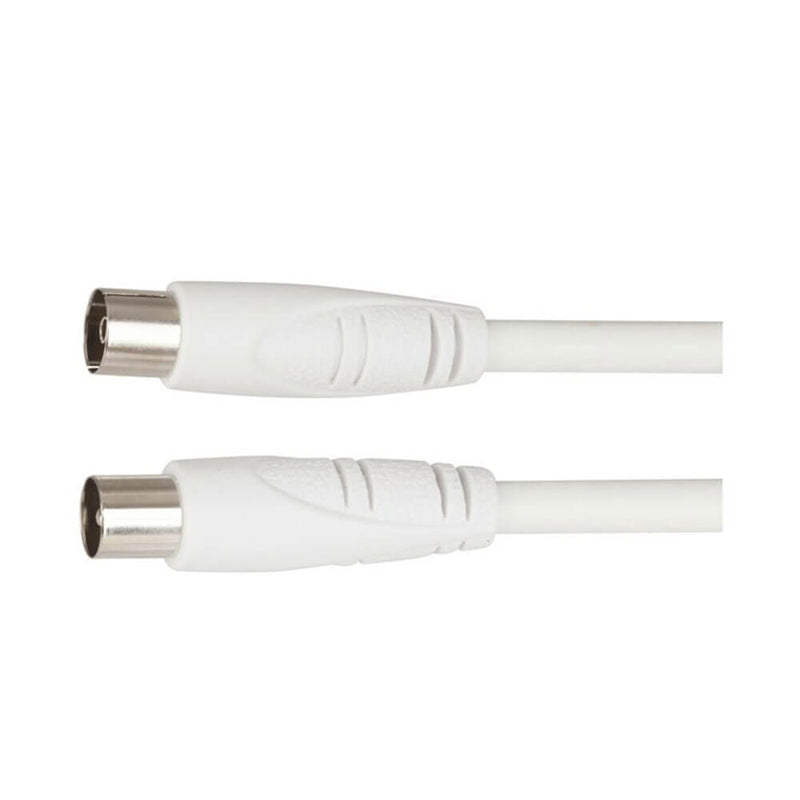 Câble Coaxial TV Blanc 1.5m