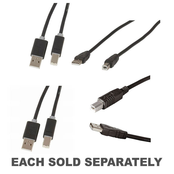 USB 2.0 Type-A Plug to Type-B Plug Cable