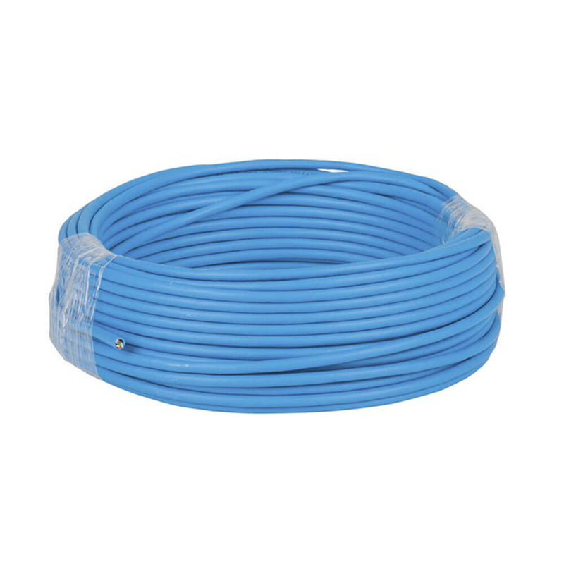  Cable de núcleo sólido Cat5e (azul)