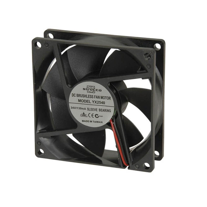  Ventilador con cojinete cilíndrico Sirocco (24 VCC)