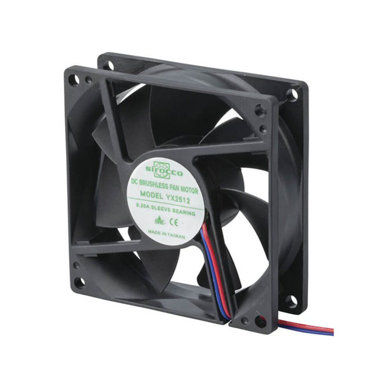 Ventilateur à roulement à manchon Sirocco Wire (12VDC)