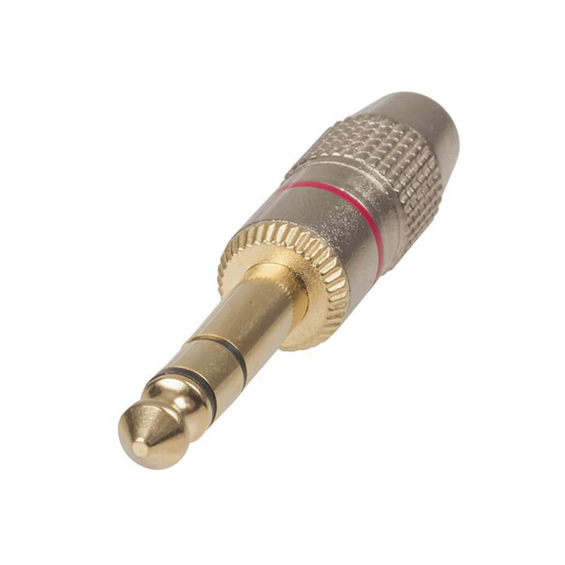 Plug stereo Pro 6,5 mm (oro)