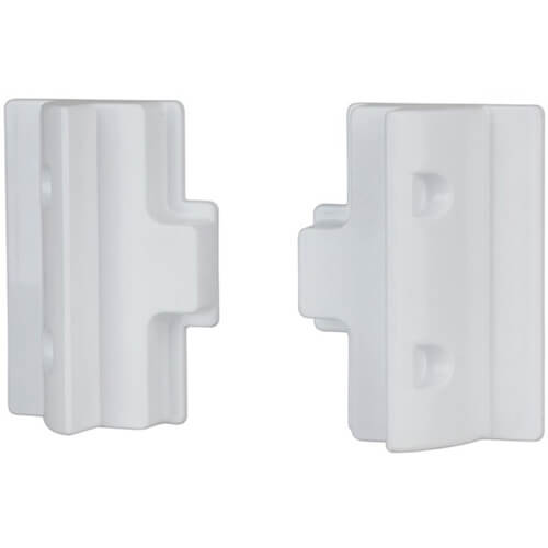 ABS Solar Panel Mounting Brackets Pair (White)