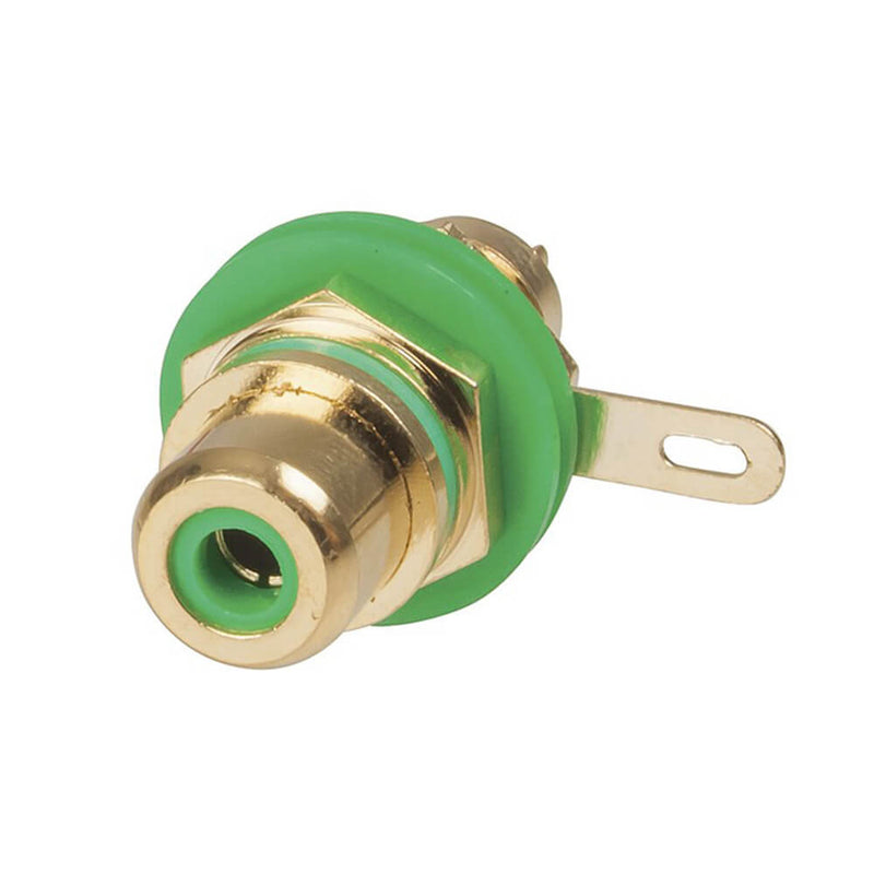 RCA Panel Mount Socket (Gold)