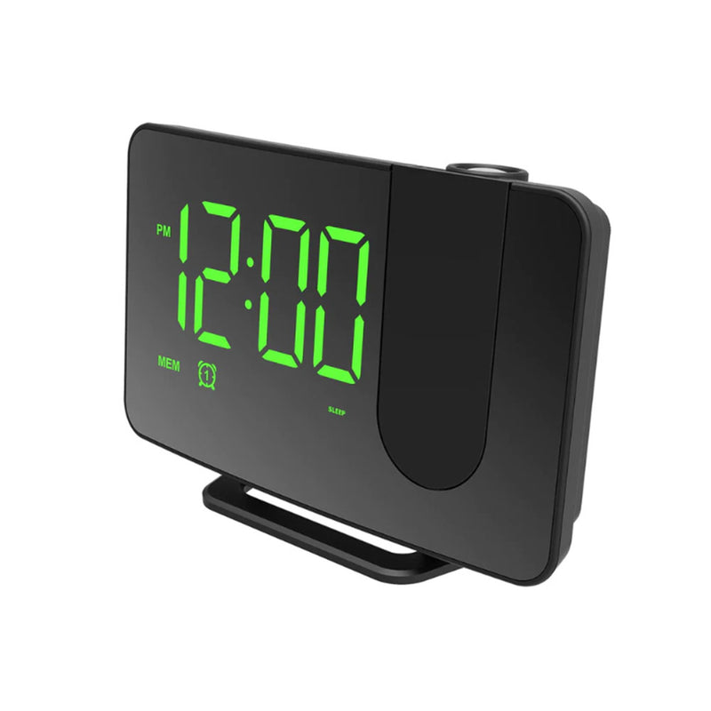  Radio Reloj Digital LED con Proyector