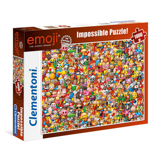 Clementoni Puzzle Emoji Impossible Puzzle (1000 Pieces)